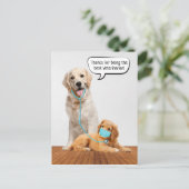 Thanks You to Veterinarian   Briefkaart (Staand voorkant)