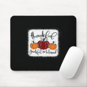 Thanksg, Herfst van Grateful en Blessed Pumpkin Muismat (Met muis)