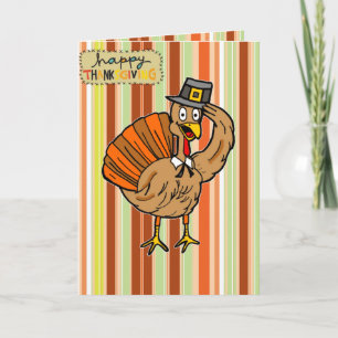 Thanksging Wenskaart Feestdagen Kaart