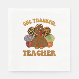 thanksgivi , leraar herfst voor vrouwen servet
