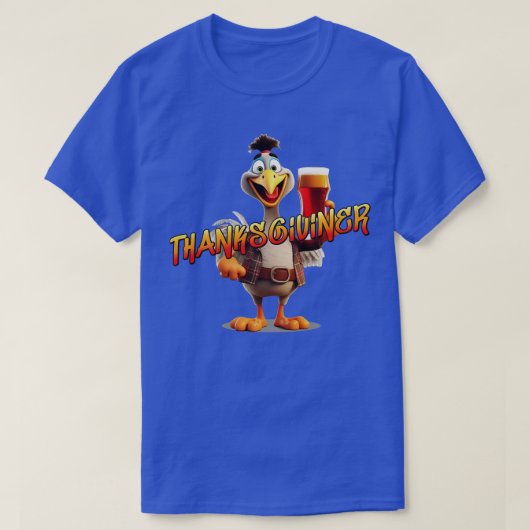 ThanksGiviner Turkije T-shirt (Design voorkant)