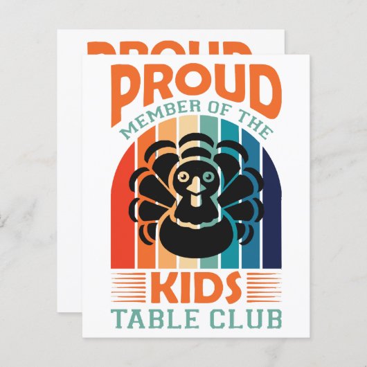 Thanksgiving (Voorkant / Achterkant)