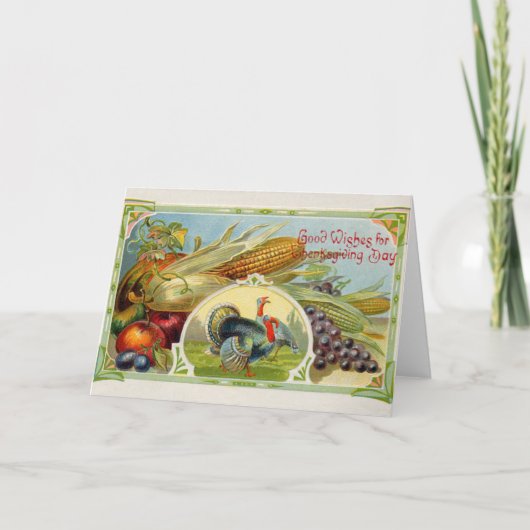 Thanksgiving05 Feestdagen Kaart (Voorkant)