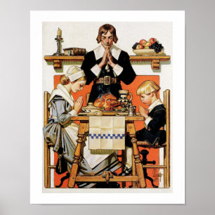 Thanksgiving 1648.  Poster