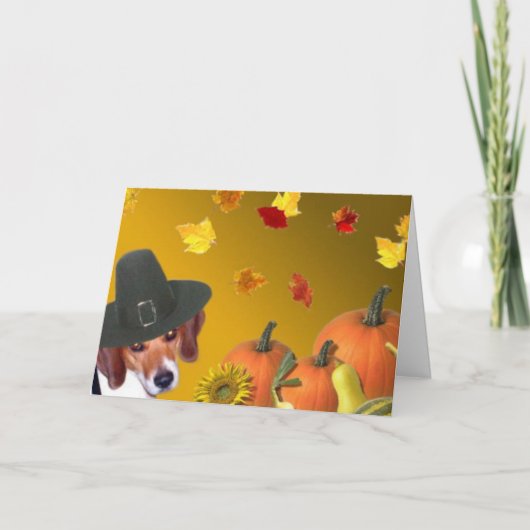 Thanksgiving 2005 feestdagen kaart (Voorkant)