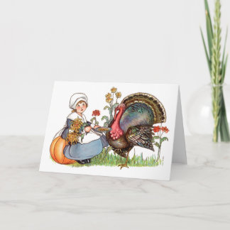 THANKSGIVING 2009 FEESTDAGEN KAART