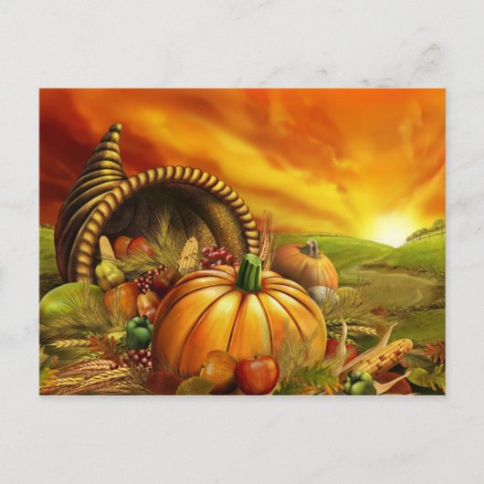 THANKSGIVING 2009 FEESTDAGENKAART (Voorkant)