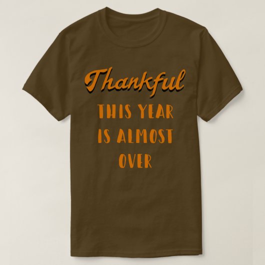 Thanksgiving 2020 3 t-shirt (Design voorkant)