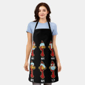 Thanksgiving 2021 - Wearing Mask Wrong Turkije Schort (Gedragen)