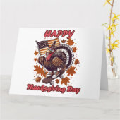 Thanksgiving 2023 kaart (Gele Bloem)