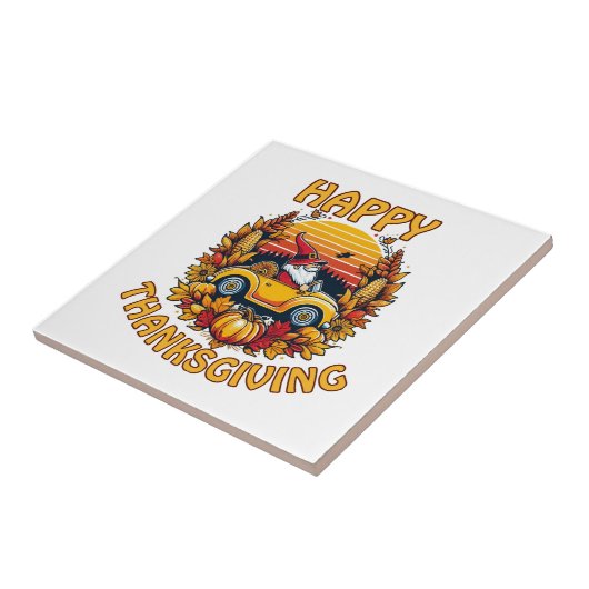 Thanksgiving 2023 tegeltje (Zijkant)