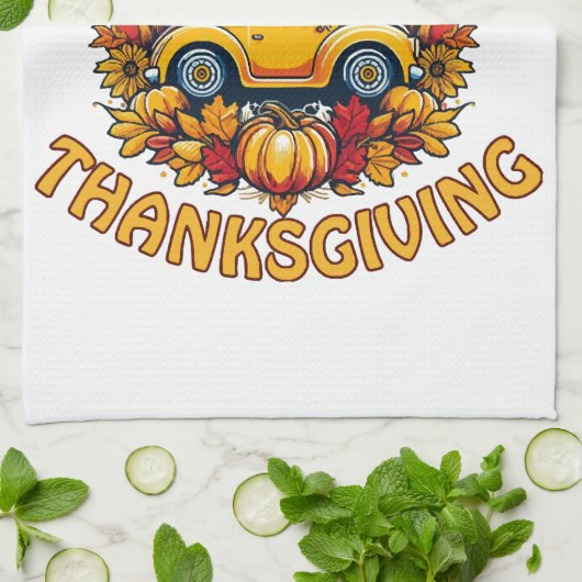Thanksgiving 2023 theedoek (Gevouwen)