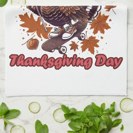 Thanksgiving 2023 theedoek (Gevouwen)