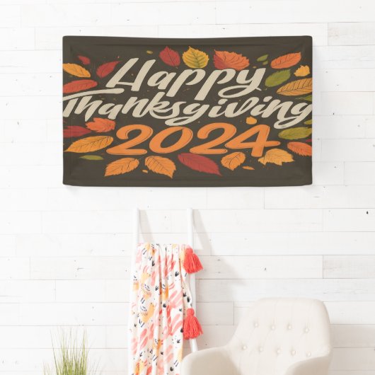 Thanksgiving 2024 3' x 5' Banner (Insitu)