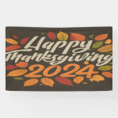 Thanksgiving 2024 3' x 5' Banner (Horizontaal)