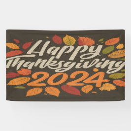 Thanksgiving 2024 3' x 5' Banner