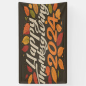 Thanksgiving 2024 3' x 5' Banner (Verticaal)
