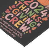 Thanksgiving 2024 Crew Turkije Matching Korte Tafelloper (Hoek)