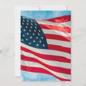 Thanksgiving 2026 Politieke Fundraiser Gala Diner Kaart (Achterkant)