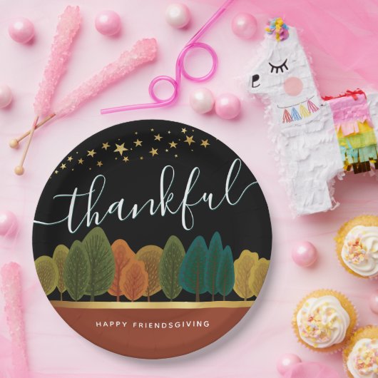 Thanksgiving - Aangepast bord papier (Feest)