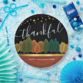 Thanksgiving - Aangepast bord papier (Feest)