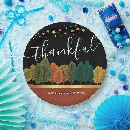 Thanksgiving - Aangepast bord papier (Feest)