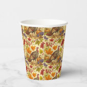 Thanksgiving-abundantie Papieren Bekers (Rechts)