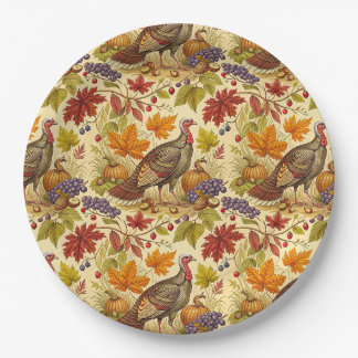 Thanksgiving-abundantie Papieren Bordje