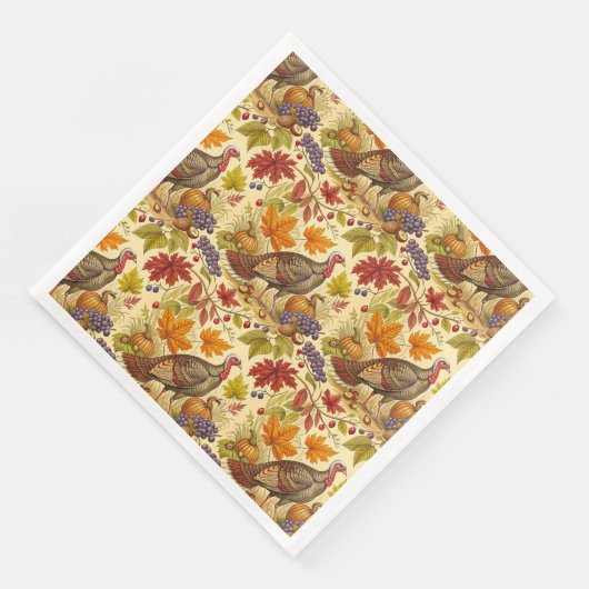 Thanksgiving-abundantie Servet (Hoek)