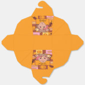 Thanksgiving afhaaldoos voor restjes bedankdoosjes (Ongevouwen)