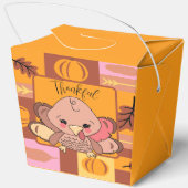 Thanksgiving afhaaldoos voor restjes bedankdoosjes (Achterkant)