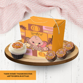 Thanksgiving afhaaldoos voor restjes bedankdoosjes