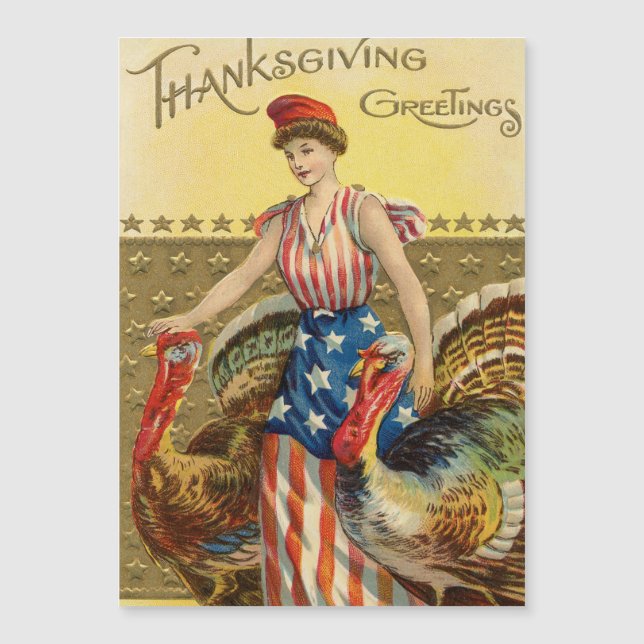  Thanksgiving Amerikaanse groet (Voorkant)