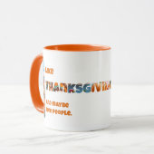 Thanksgiving and Maybe Five People Mok (Voorkant links)