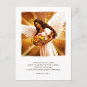 Thanksgiving. Angel Painting Briefkaart (Voorkant)