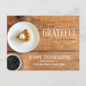 Thanksgiving-ansichtkaarten - Zakelijke restaurant Briefkaart (Voorkant)