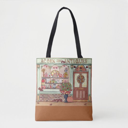 Thanksgiving Antiek Waterverf Canvas tas (Voorkant)
