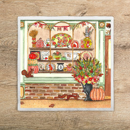 Thanksgiving Antiek winkel Servet