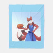 Thanksgiving Anton's Mom Fleece Deken (Voorkant)