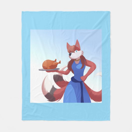 Thanksgiving Anton's Mom Fleece Deken (Voorkant)