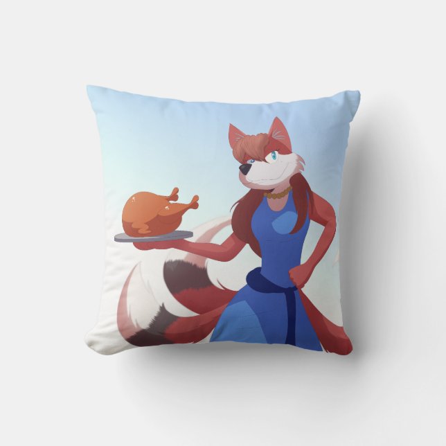 Thanksgiving Anton's Mom Kussen (Voorkant)