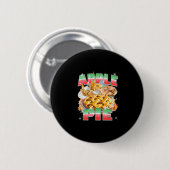 Thanksgiving Appeltaart Bootleg 90's Rap Rock Vint Ronde Button 5,7 Cm (Voorkant /achterkant)