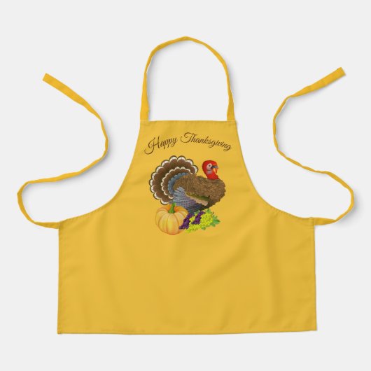 Thanksgiving Apron Schort (Voorkant)