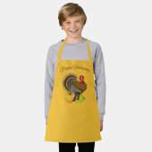 Thanksgiving Apron Schort (Gedragen)