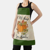 Thanksgiving Apron Schort (Insitu)