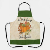 Thanksgiving Apron Schort (Voorkant)