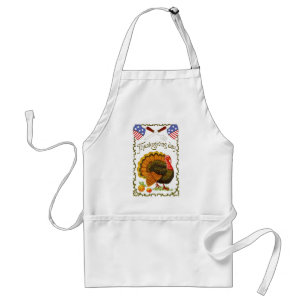  Thanksgiving Apron Standaard Schort