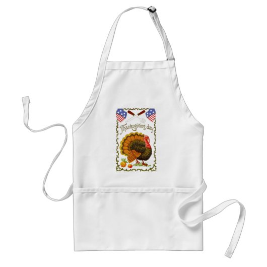  Thanksgiving Apron Standaard Schort (Voorkant)