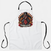 Thanksgiving apron turkey gift schort (Voorkant)
