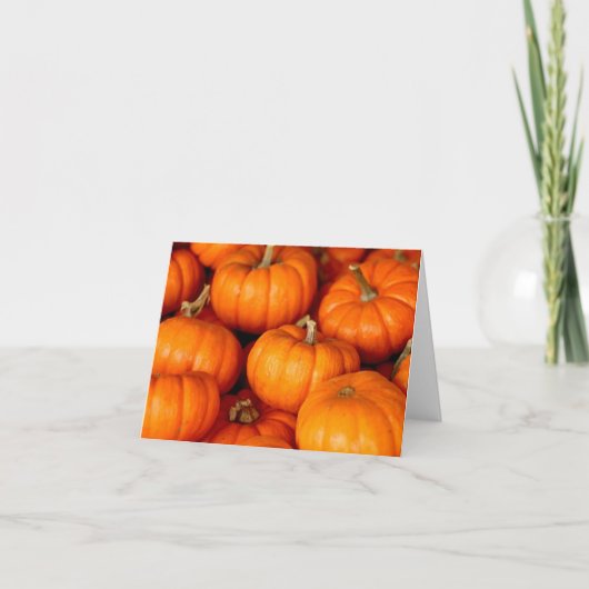 Thanksgiving Autum Feestdagen Kaart (Voorkant)